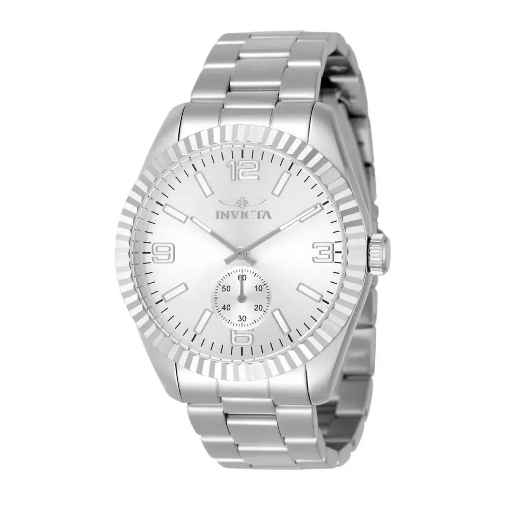 Invicta 49356 Specialty Quartz Silver Dial Watch